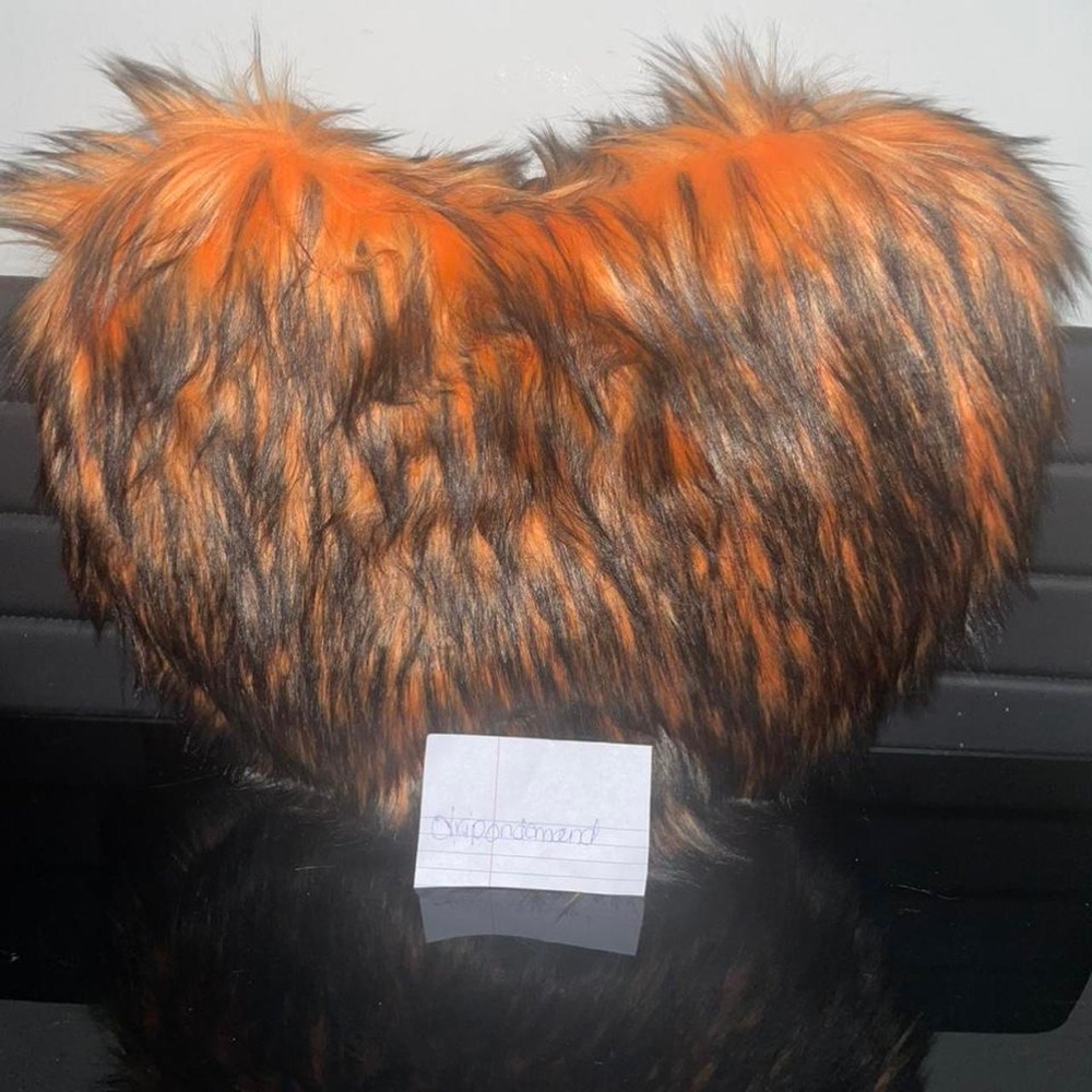 Orange Nayr Heart Bag